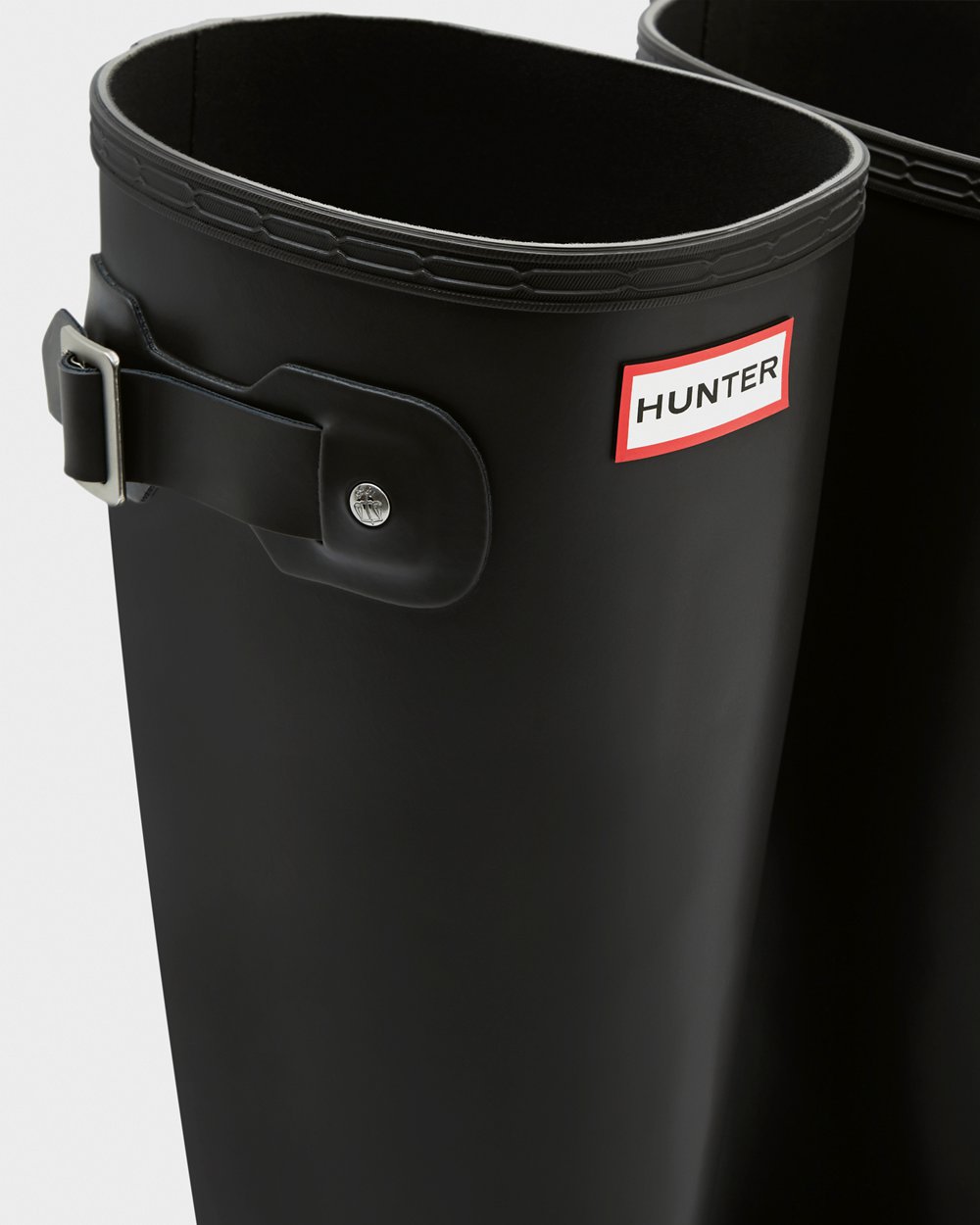 Men Hunter Original | Tall Rain Boots Black | NZ-41908-KPNL